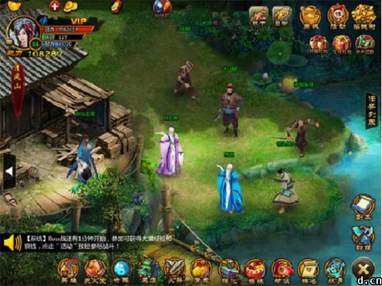 大型3D回合制网游《水浒英雄》新游即将发布