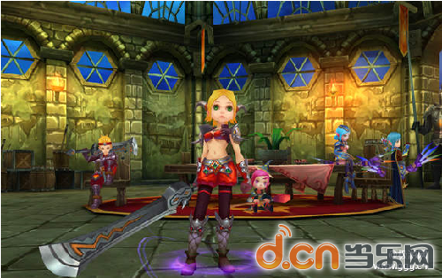 《伊甸OL》:在美丽的伊甸园中尽情战斗卖萌吧—当乐网