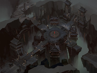 《卧虎藏龙》手游原画1