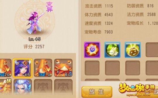 《梦幻西游》手游版 变异龙女