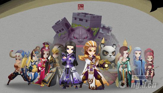 花样秀阵容《天下X天下》英雄组合超强解析