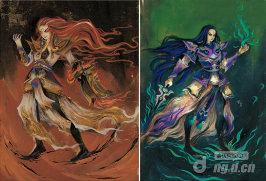 《天下X天下》美女画师专访 被游戏主美“活捉”来网易作画