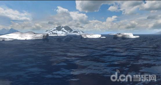 巅峰战舰冰川海峡小地图1