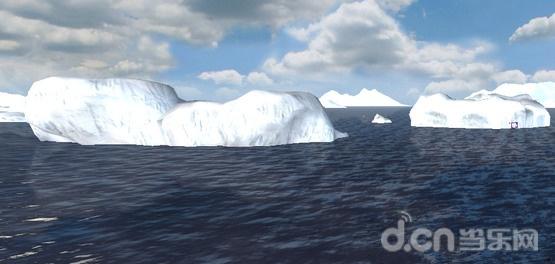 巅峰战舰冰川海峡小地图2