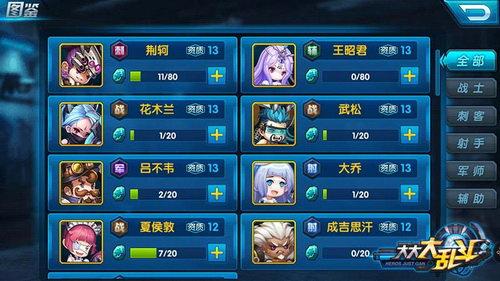 五大职业英雄图鉴