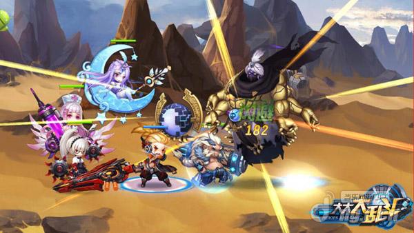 图2:英雄合力击杀沙漠领主.jpg 图2:英雄合力击杀沙漠领主.jpg