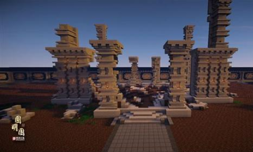 我的世界:国人神作还原圆明园 我的小伙伴都惊呆了