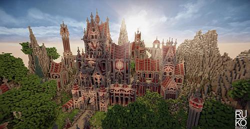 我的世界大神作品图片欣赏 安迪弗莱岛