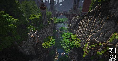 我的世界大神作品图片欣赏 安迪弗莱岛