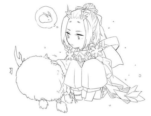 阴阳师雪童子