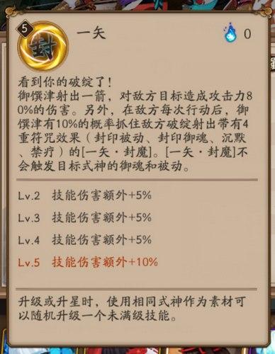 阴阳师御馔津技能