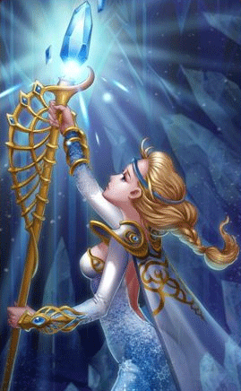 &nbsp;&nbsp;&nbsp;&nbsp; 刀塔传奇冰女也就是卖萌撒娇的"小冰冰"了